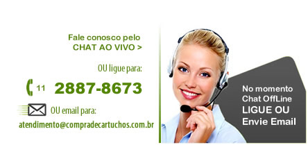 Ligue para compra ou venda de toner ou cartucho